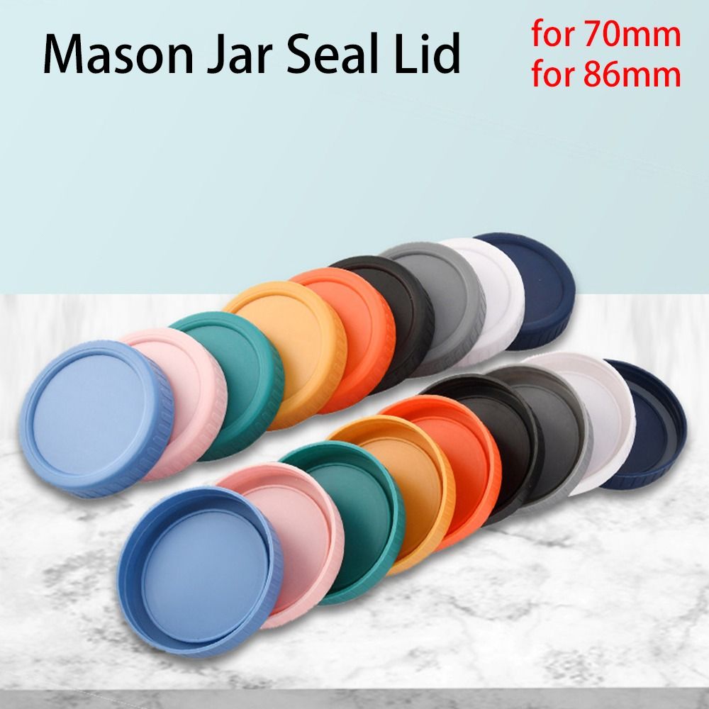 Mason Jar Wide Mouth - Tapas de tarro de Mason de