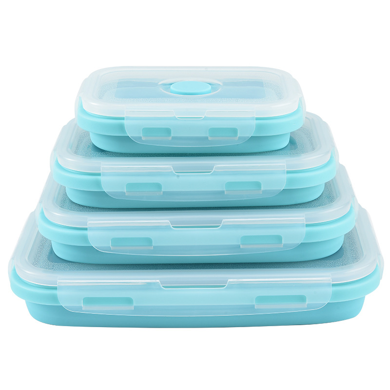 Food Storage Safe - Contenedor Plegable de Silicona para Almacenamiento