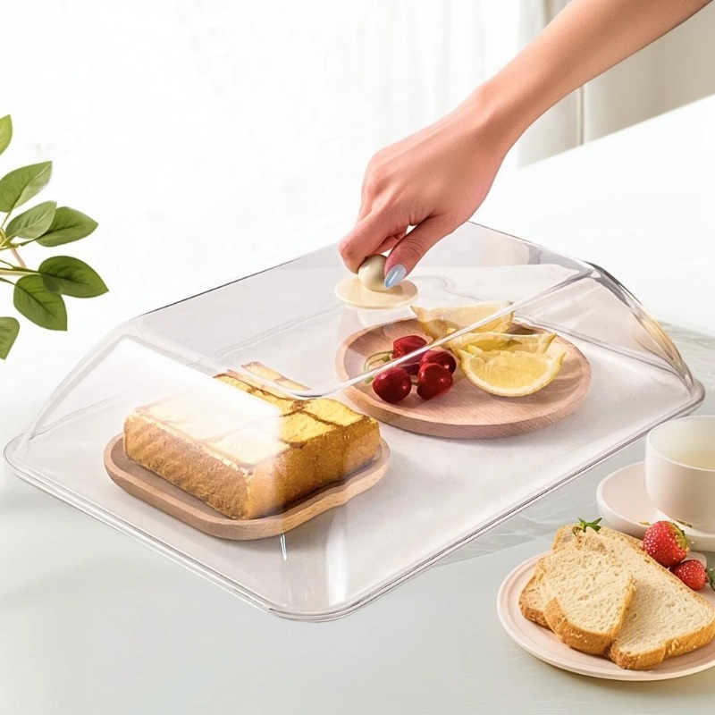 Food Storage In The Kitchen - WORTHBUY Cubierta de plástico reutilizable para