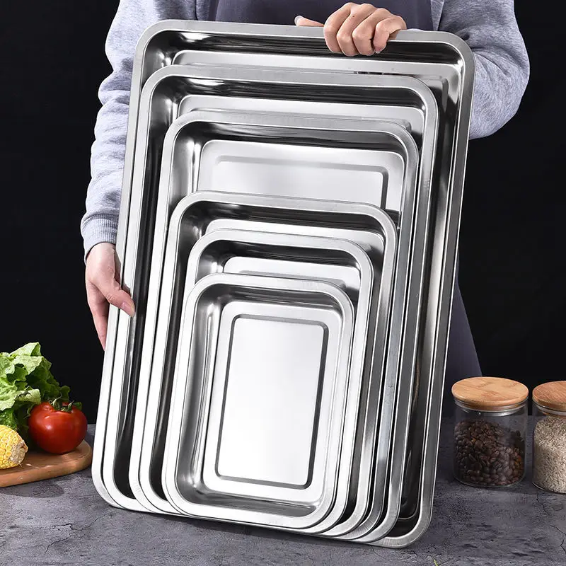 Food Storage For Restaurant - Bandejas rectangulares para almacenamiento de té