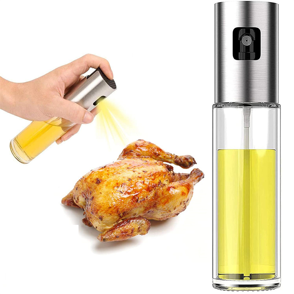 Salad Dressing Bottle - Pulverizador de aceite de vidrio para