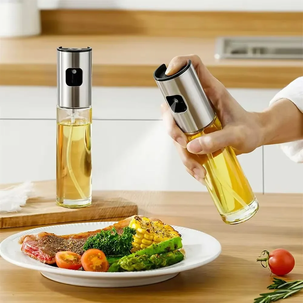 Salad Dressing Bottle - Pulverizador de aceite de vidrio para