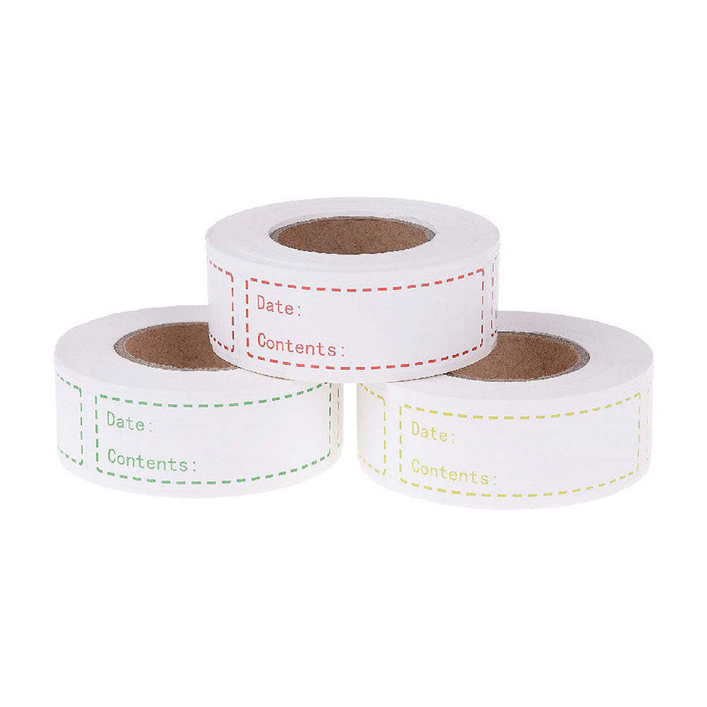 Food Storage Notes - 500 Etiquetas Adhesivas para Almacenamiento de