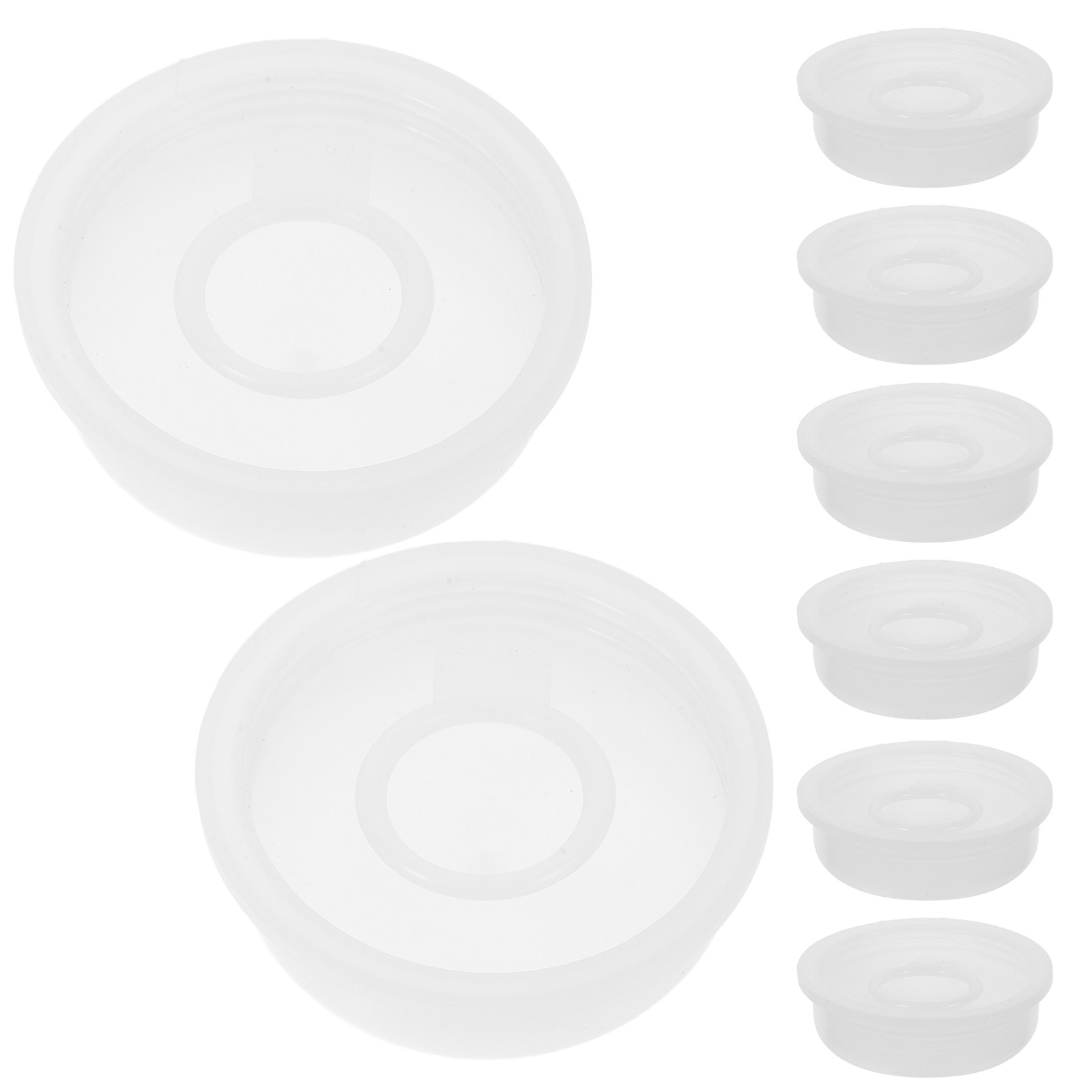 Food Storage Usa - 10 tapas de plástico para cubos
