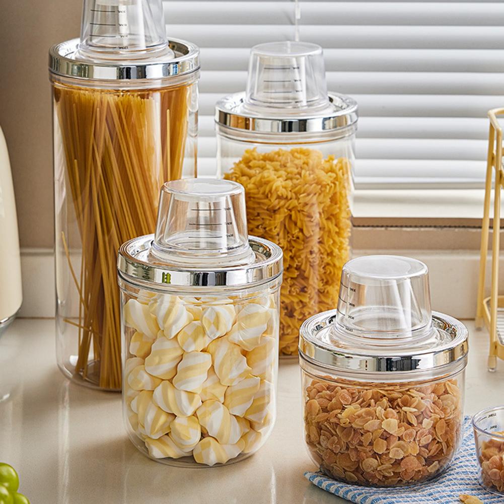 Airtight Cereal Jar - Tarro sellado de 900/1400/2000/2600ML, tapa hermética,