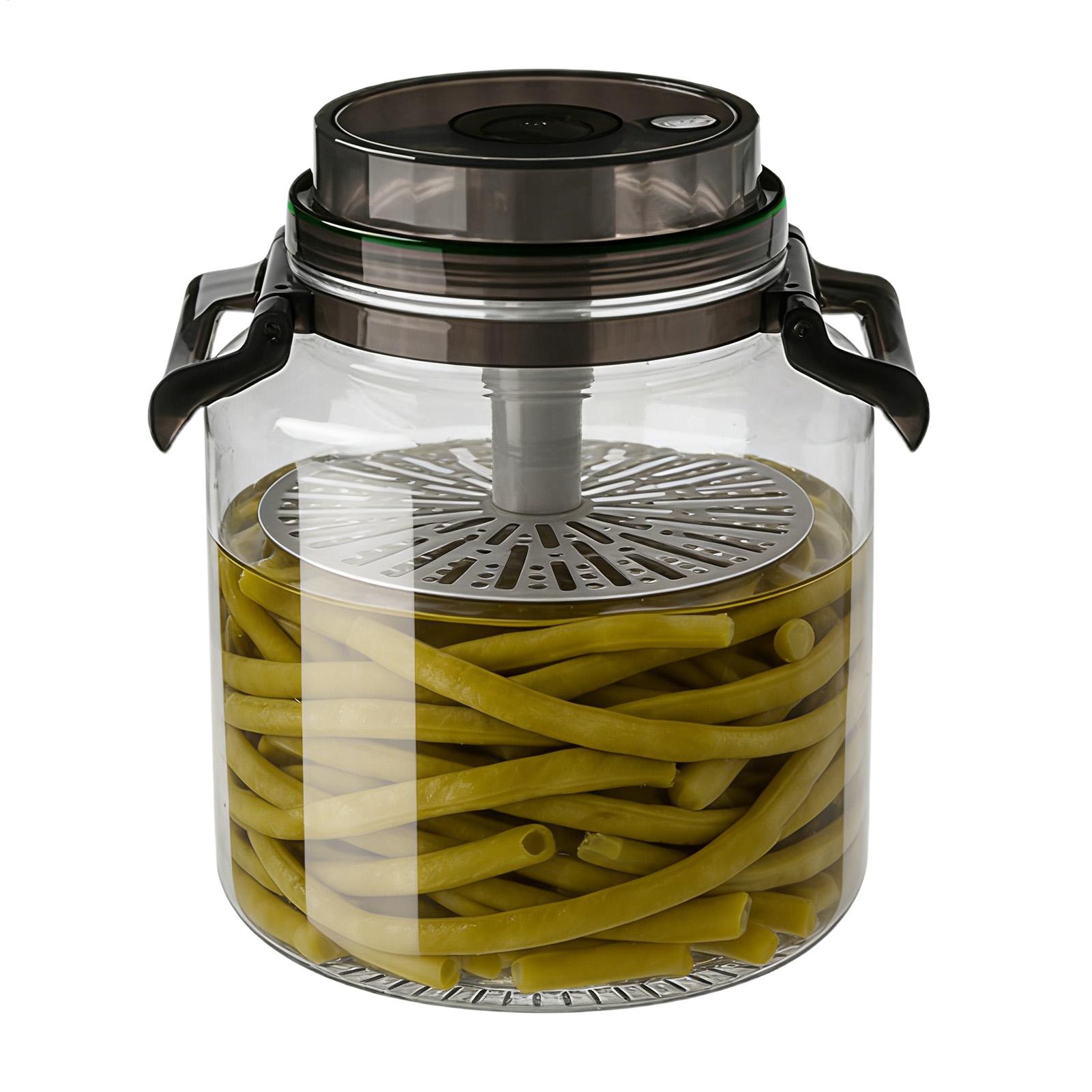 Food Storage Lidl - Tarros para encurtidos con tapas, redondos,