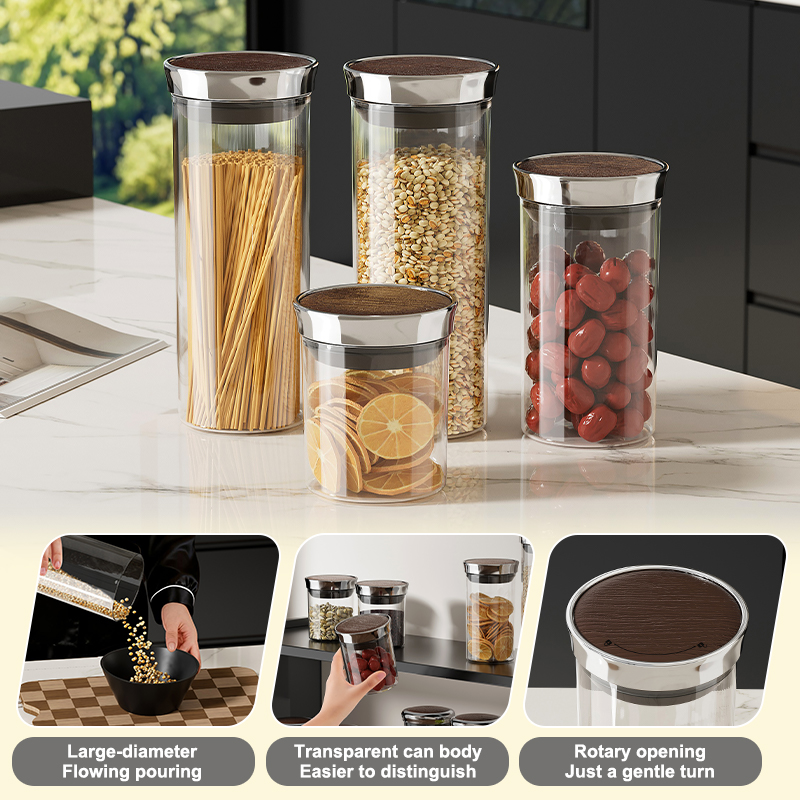 Airtight Cereal Jar - Contenedor de Cereales Uforu de Grado