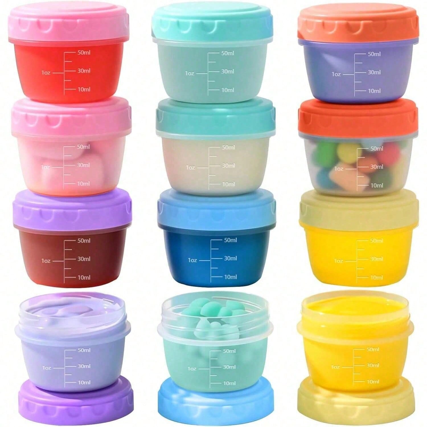 Salad Dressing Bottle - Paquete de 1-6 recipientes para aderezo