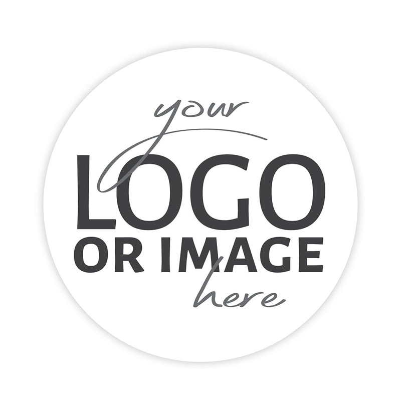 Food Storage Labels - Pegatinas con logotipo personalizado de 2,5