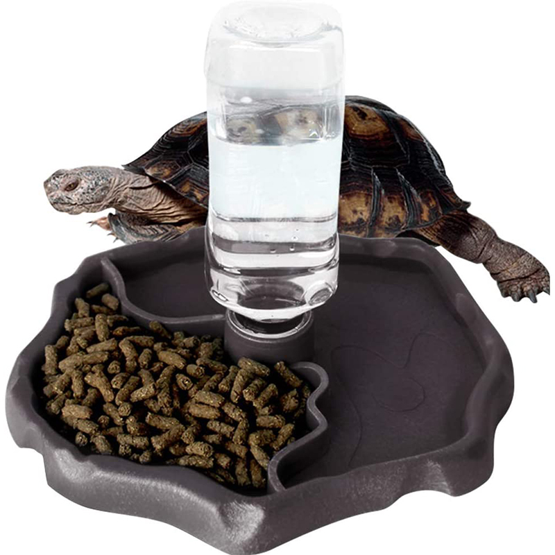Food Storage Drums - Bebedero y Comedero Automático para Reptiles,