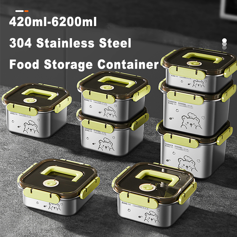 Food Storage Safe - COOKER KING 420ml-6200ml Contenedor de almacenamiento