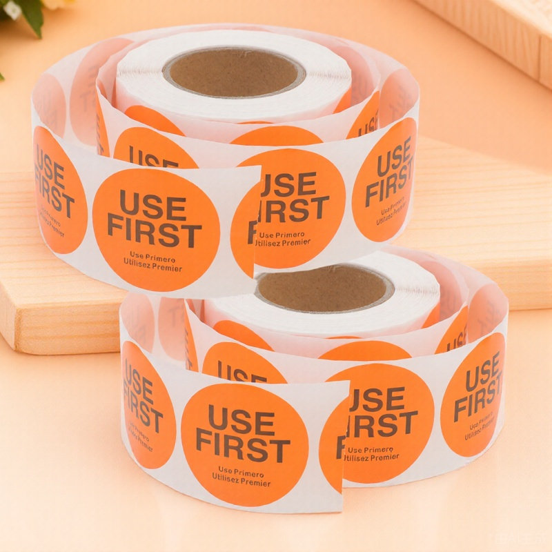 Food Storage For Restaurant - 2 Rollos de Etiquetas de Control