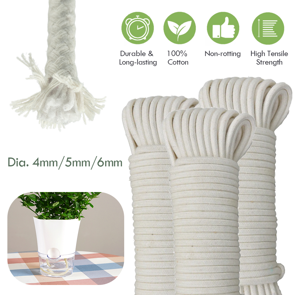 Food Storage Plants - Cordón de mecha de algodón de
