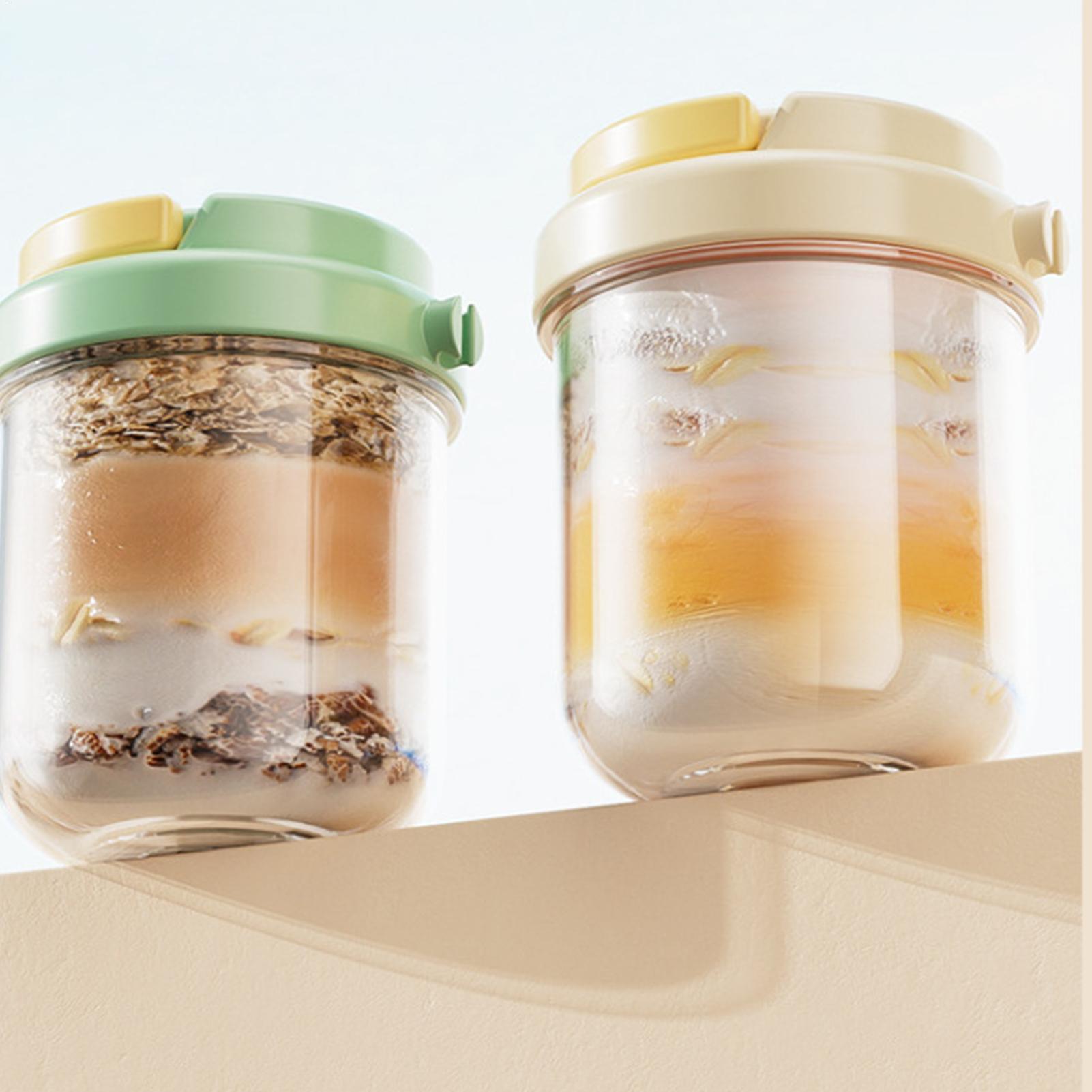 Tarro de vidrio con tapa, taza - Airtight Cereal Jar reseña y precio