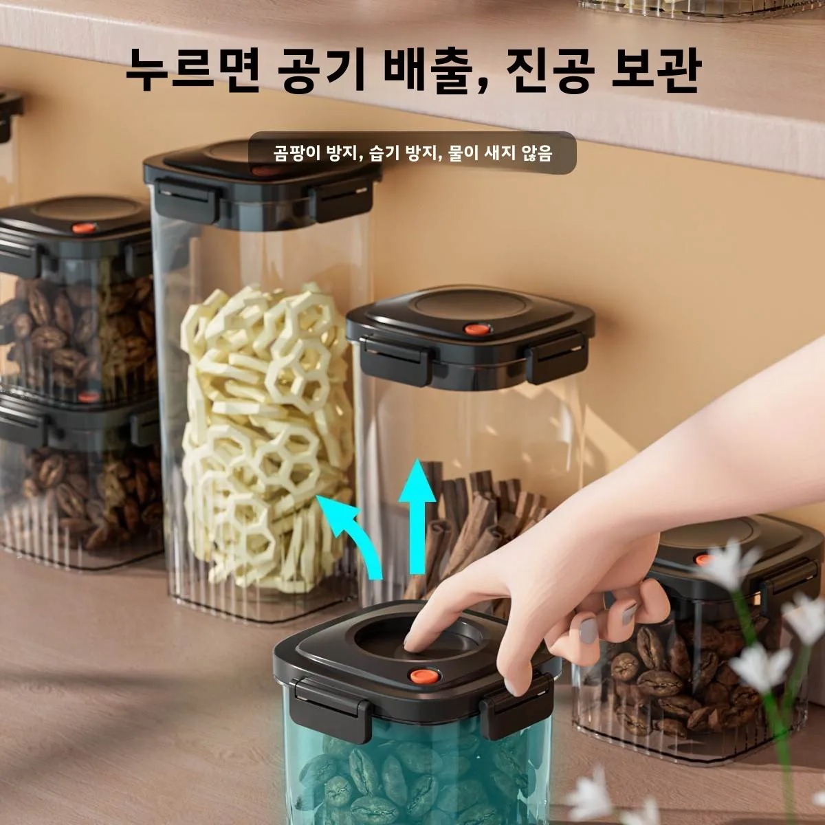 Tanque sellado al vacío de plá - Food Storage Canister reseña y precio