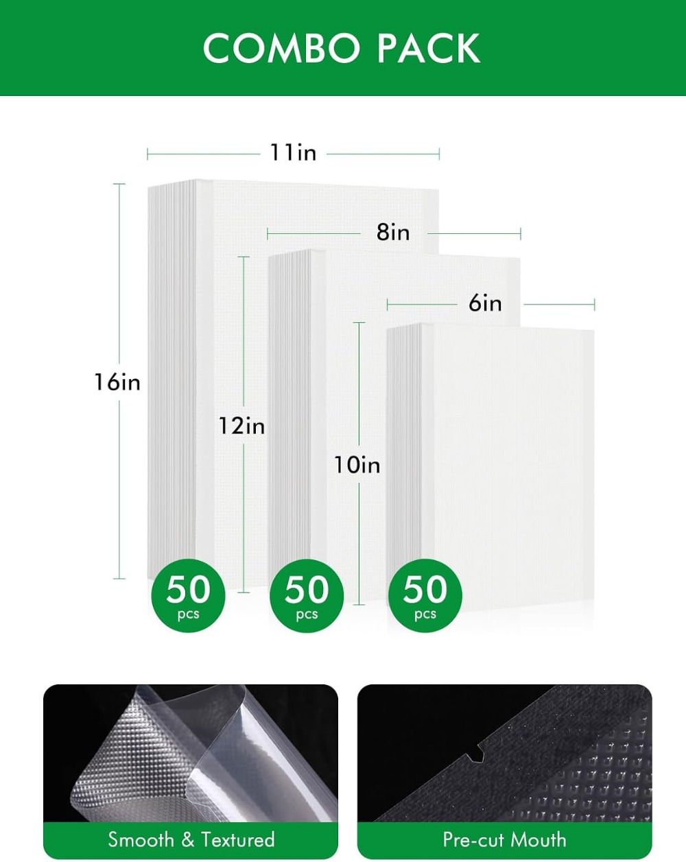 Bolsas para Envasar al Vacío,  - Vacuum Sealer Bag reseña y precio
