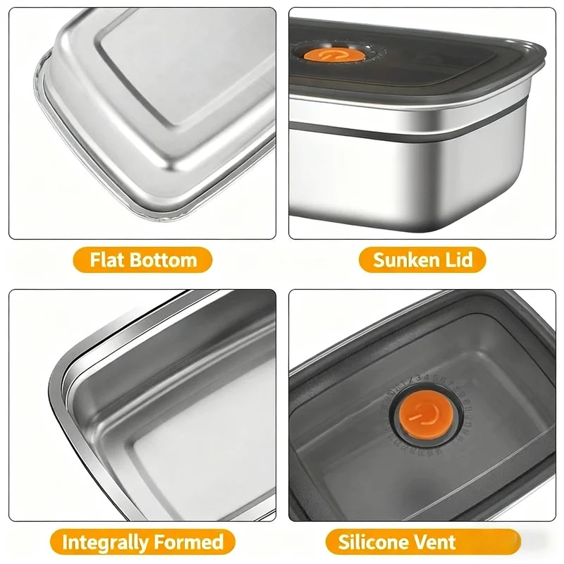 Lonchera Hermética de Acero In - Food Storage Safe reseña y precio