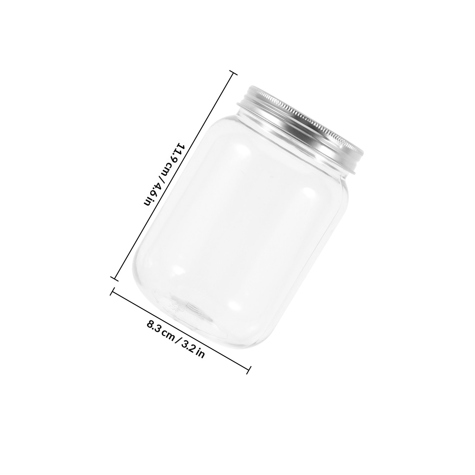 Juego de 4 Frascos de Plástico - Food Storage In The Kitchen reseña y precio