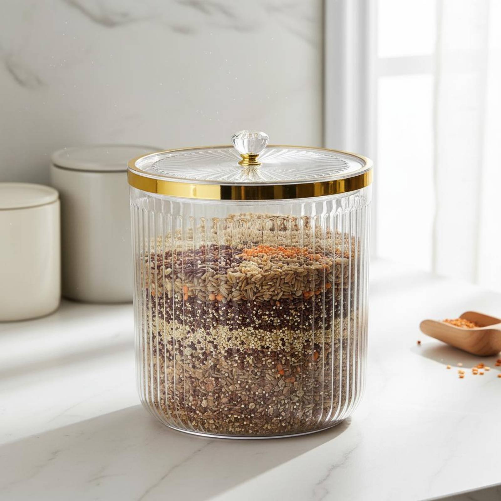 Contenedor de Almacenamiento d - Food Storage Canister reseña y precio