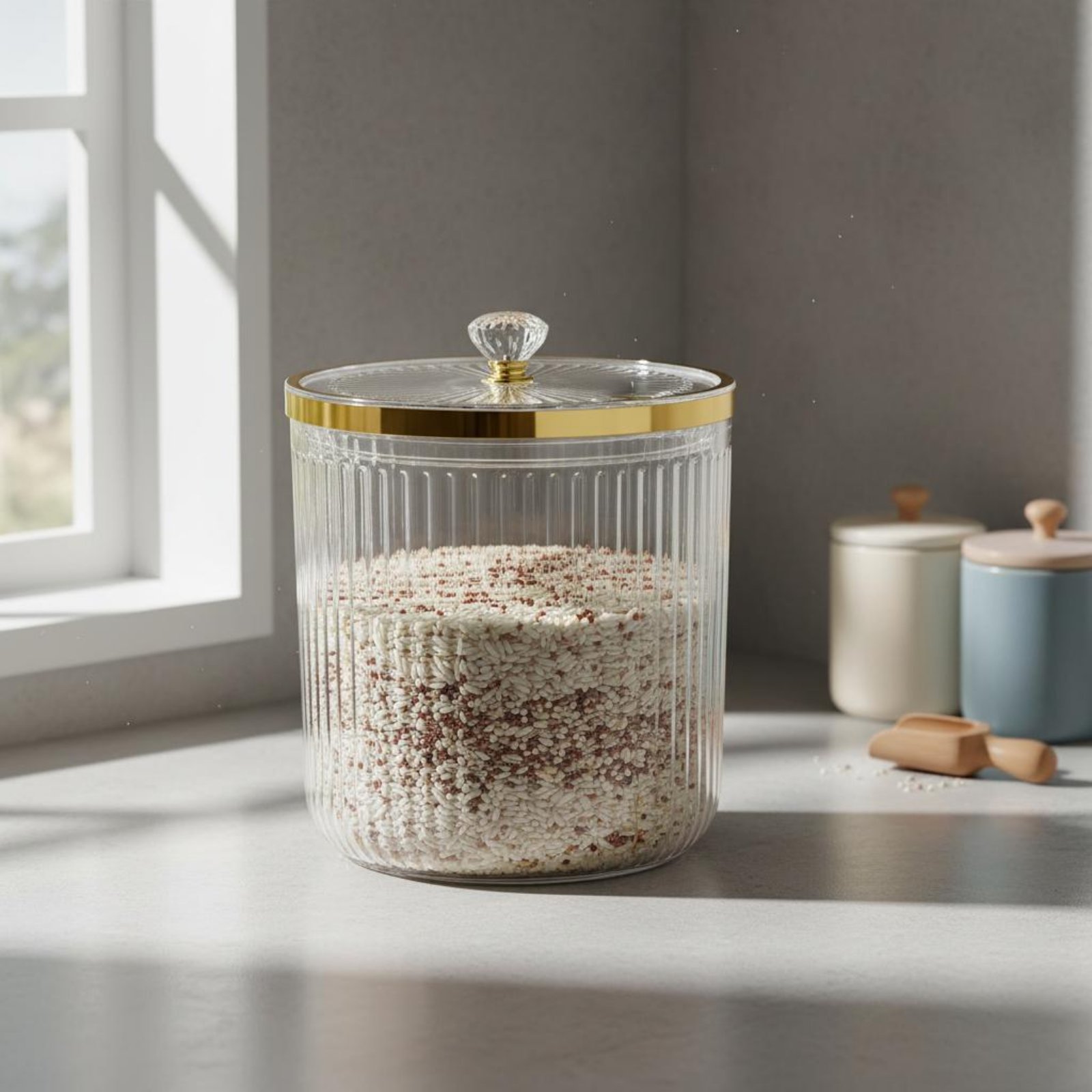 Contenedor de Almacenamiento d - Food Storage Canister reseña y precio