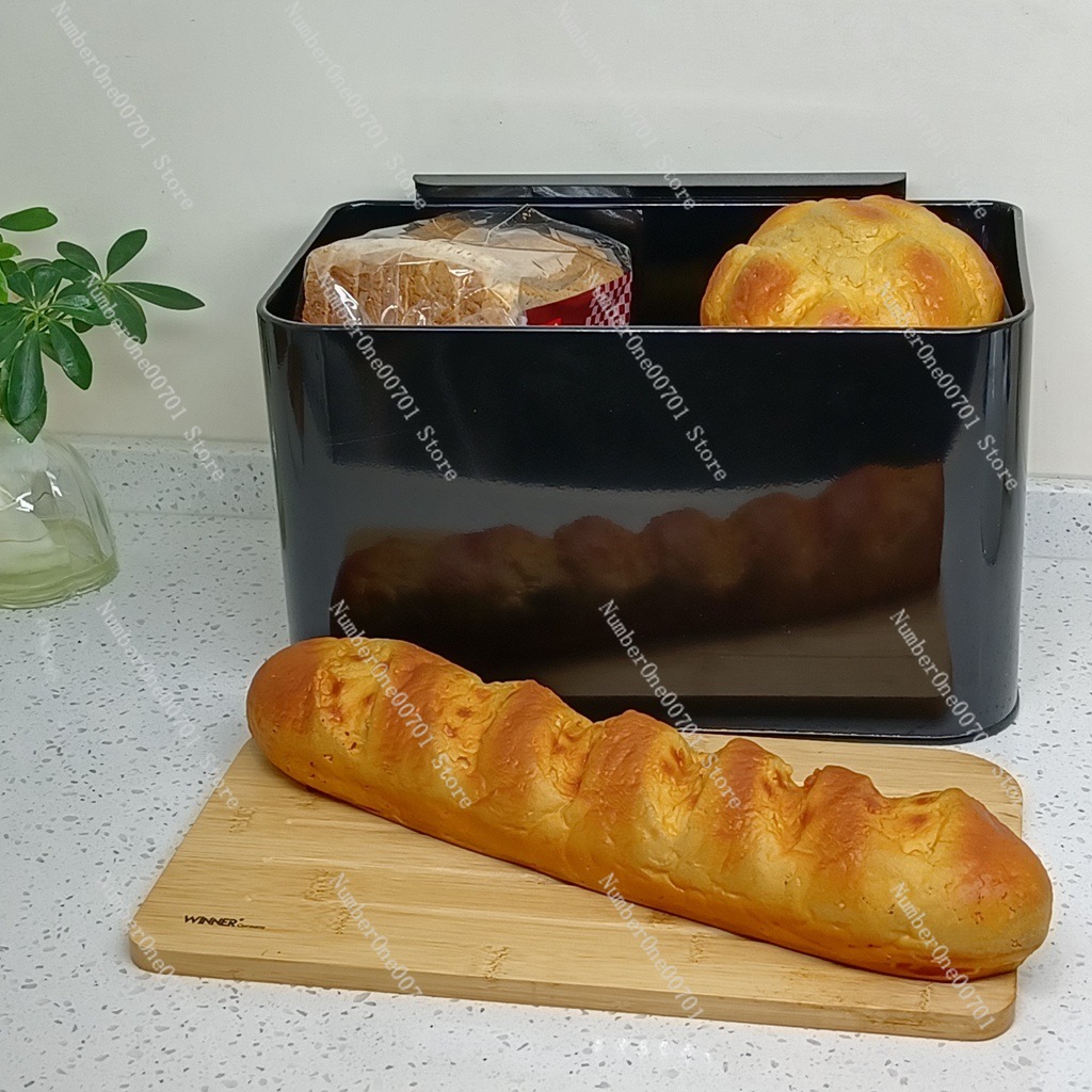 Caja para Pan de Cocina con Ta - Food Storage Bins reseña y precio