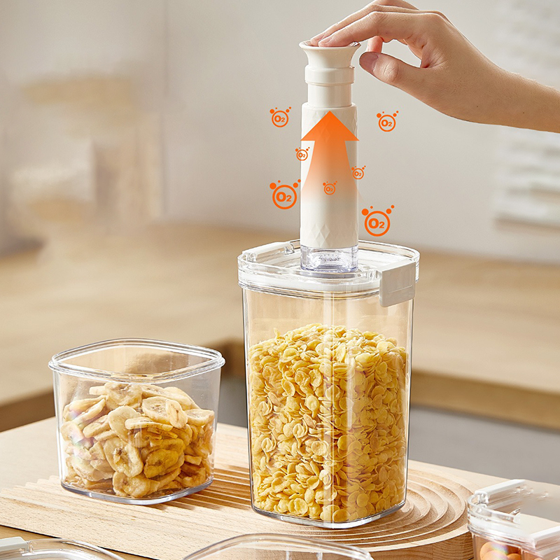 Tanque sellado al vacío para g - Airtight Cereal Jar reseña y precio