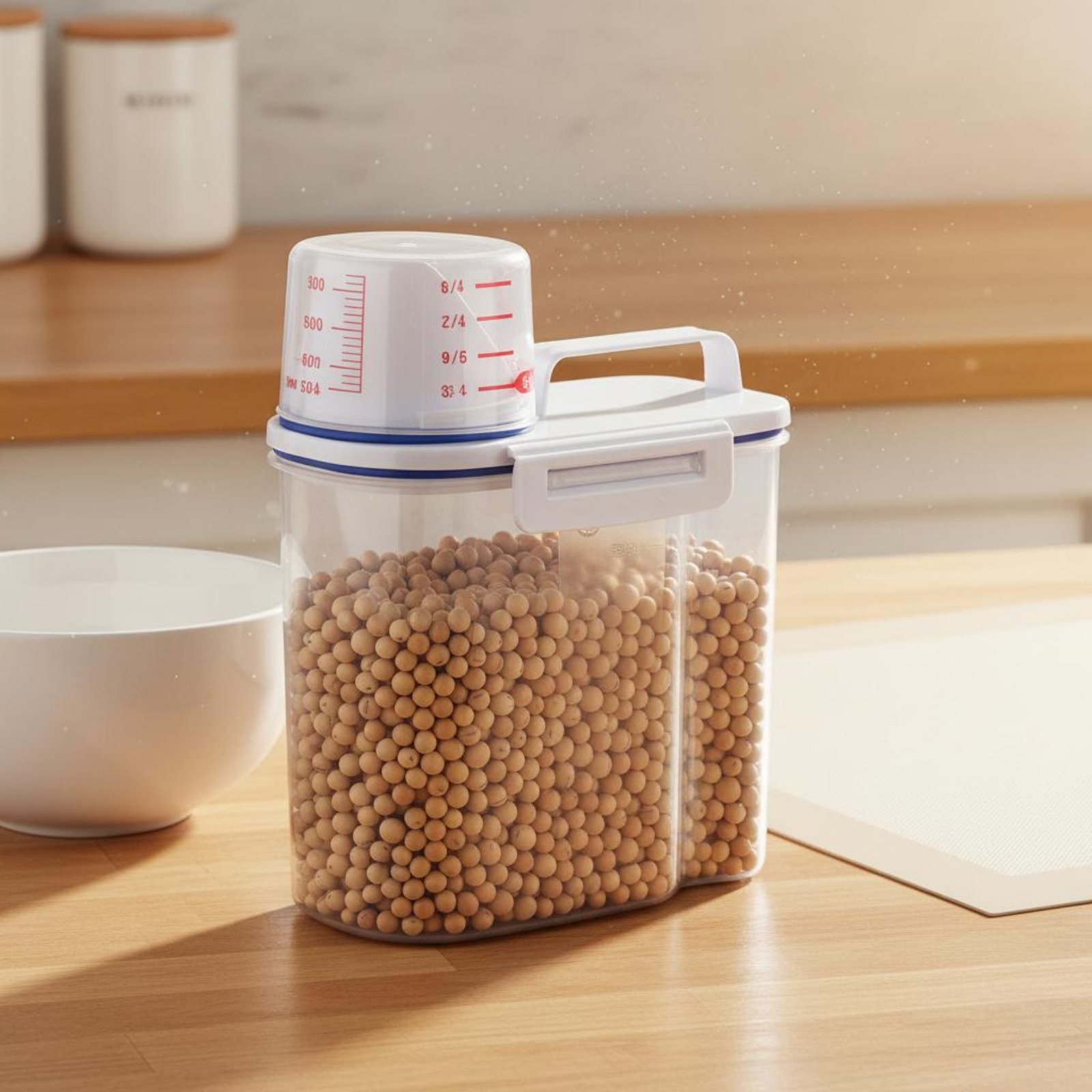 Contenedor de Arroz Seguro con - Food Storage Safe reseña y precio