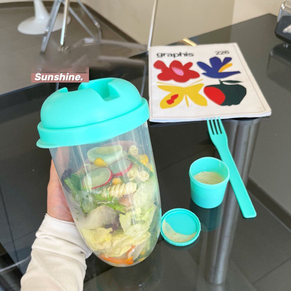 Agitador de ensalada portátil  - Salad Dressing Bottle reseña y precio