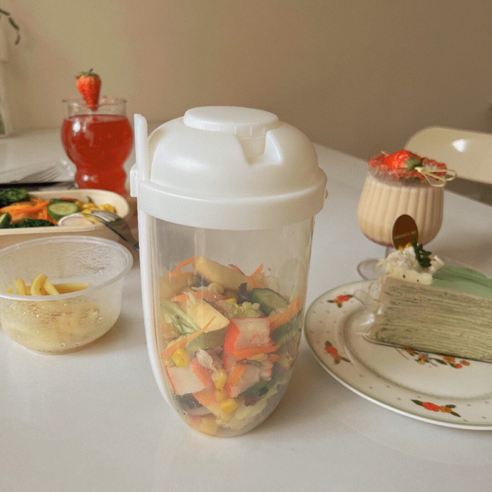 Agitador de ensalada portátil  - Salad Dressing Bottle reseña y precio