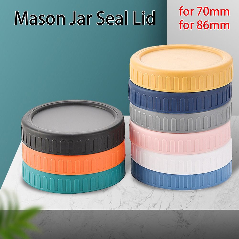 Tapas de tarro de Mason de 70m - Mason Jar Wide Mouth reseña y precio