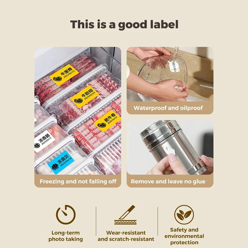 Papel para Etiquetas de Congel - Food Storage Labels reseña y precio