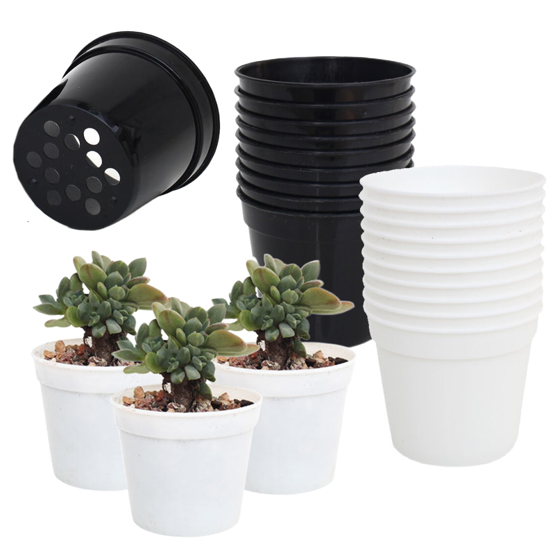 Maceta redonda de plástico par - Food Storage Plants reseña y precio