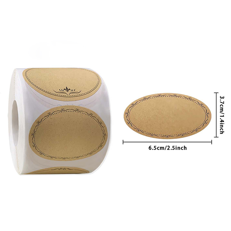 250 pegatinas/rollo de papel K - Food Storage Labels reseña y precio