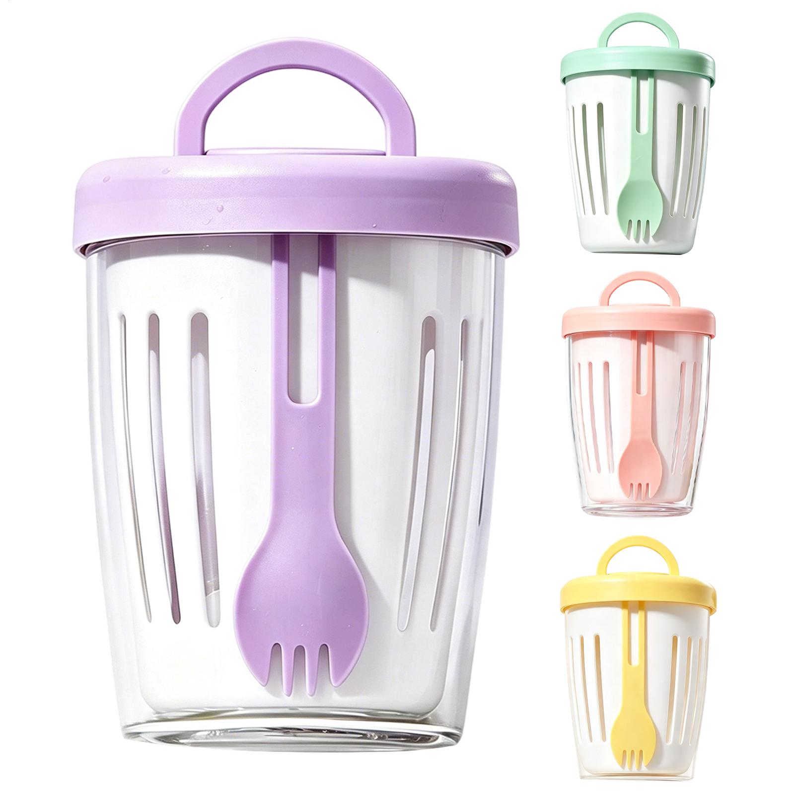 Vasos para yogur con tapas, va - Salad Dressing Bottle reseña y precio