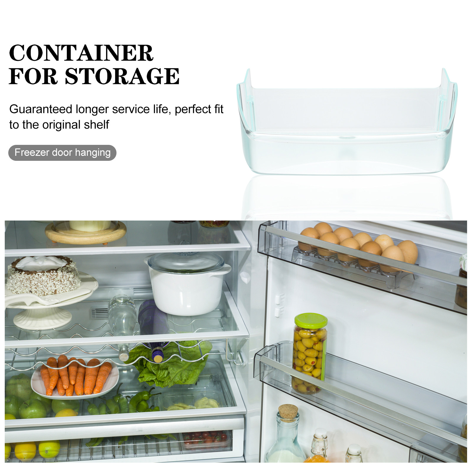 Organizador de plástico para l - Food Storage Box Plastic reseña y precio