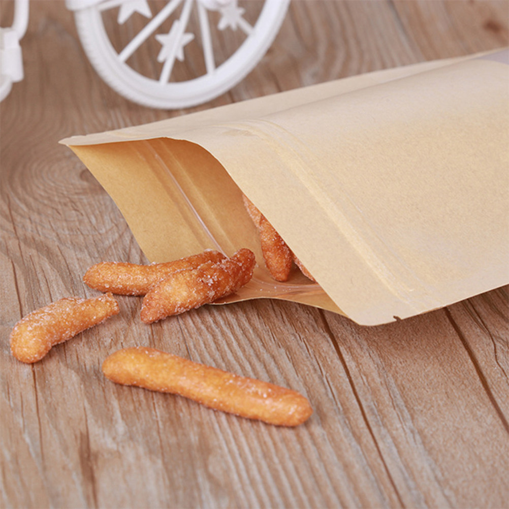 50 Bolsas de Papel Kraft con C - Food Storage Usa reseña y precio