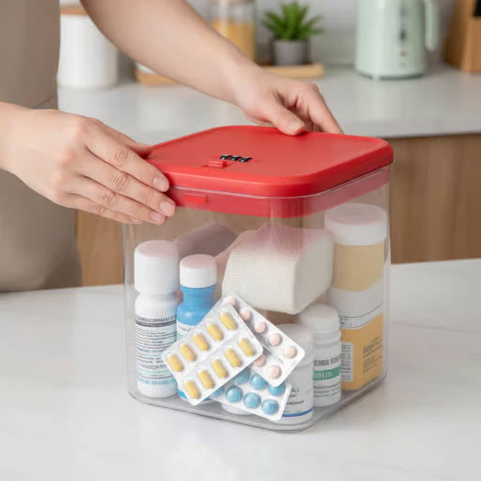 Caja Transparente con Cerradur - Food Storage Usa reseña y precio