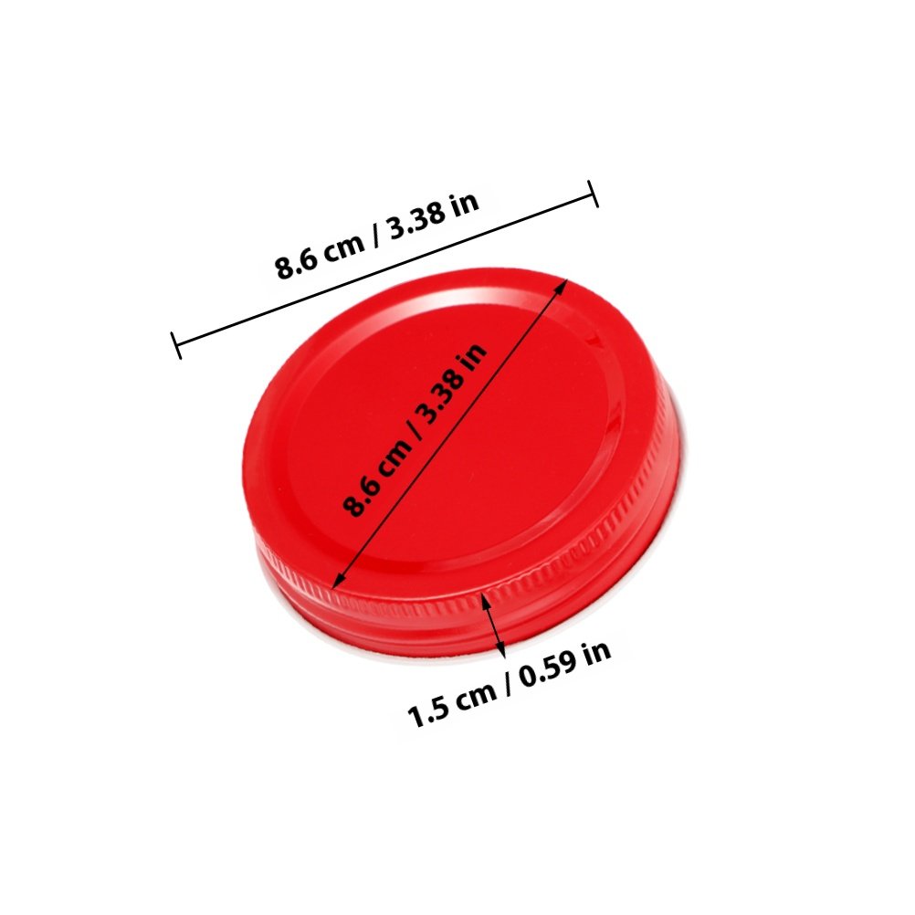 10 Tapas de Boca Ancha para Fr - Mason Jar Wide Mouth reseña y precio