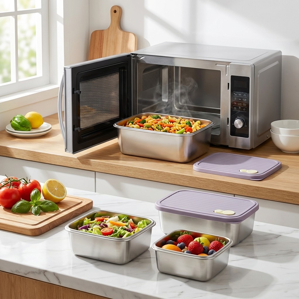 Contenedor de Alimentos de Gra - Food Storage Box Large reseña y precio