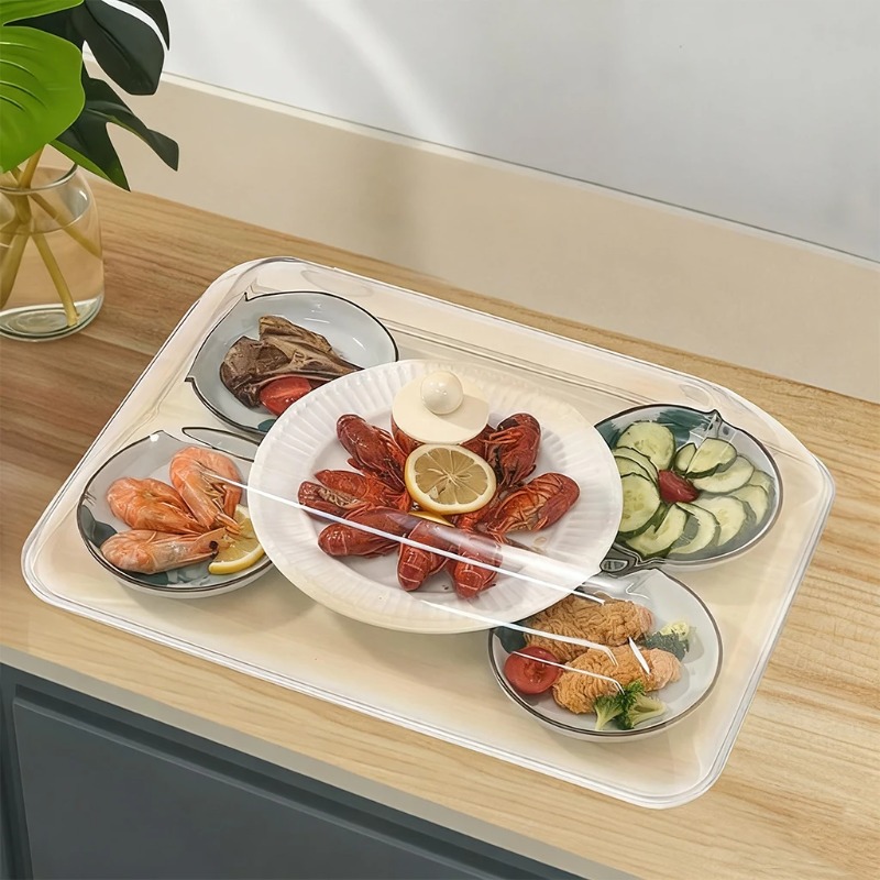 WORTHBUY Cubierta de plástico  - Food Storage In The Kitchen reseña y precio