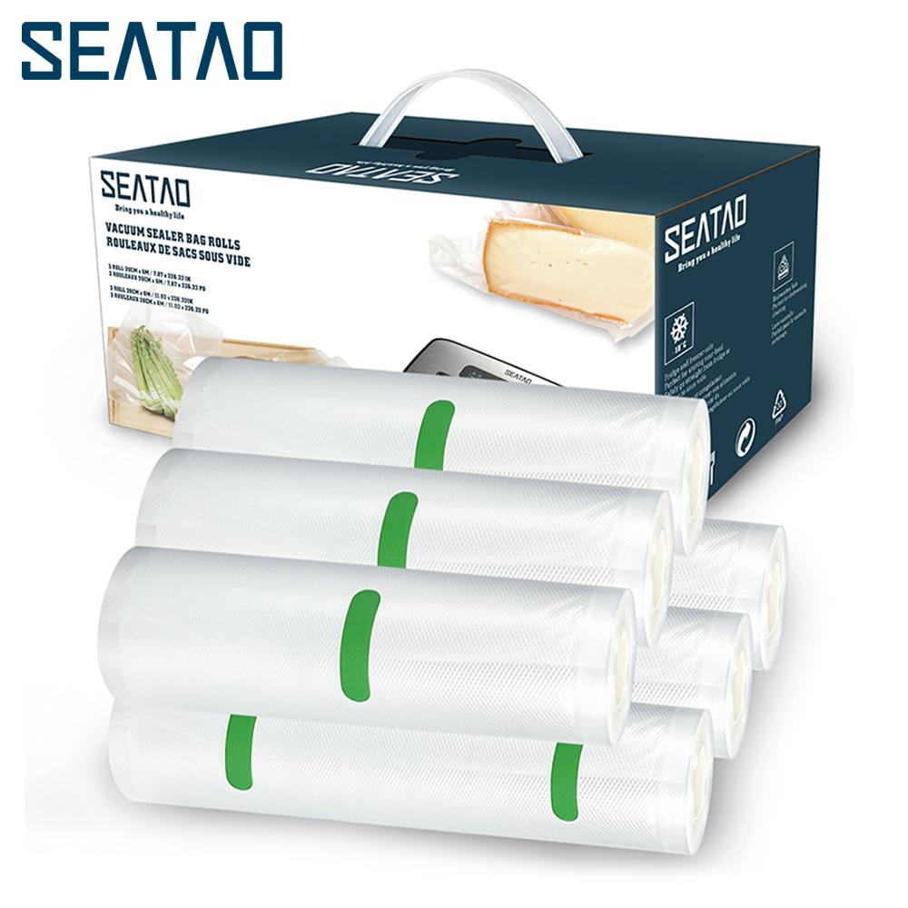 SEATAO-bolsas de sellado al va - Vacuum Sealer Bag reseña y precio