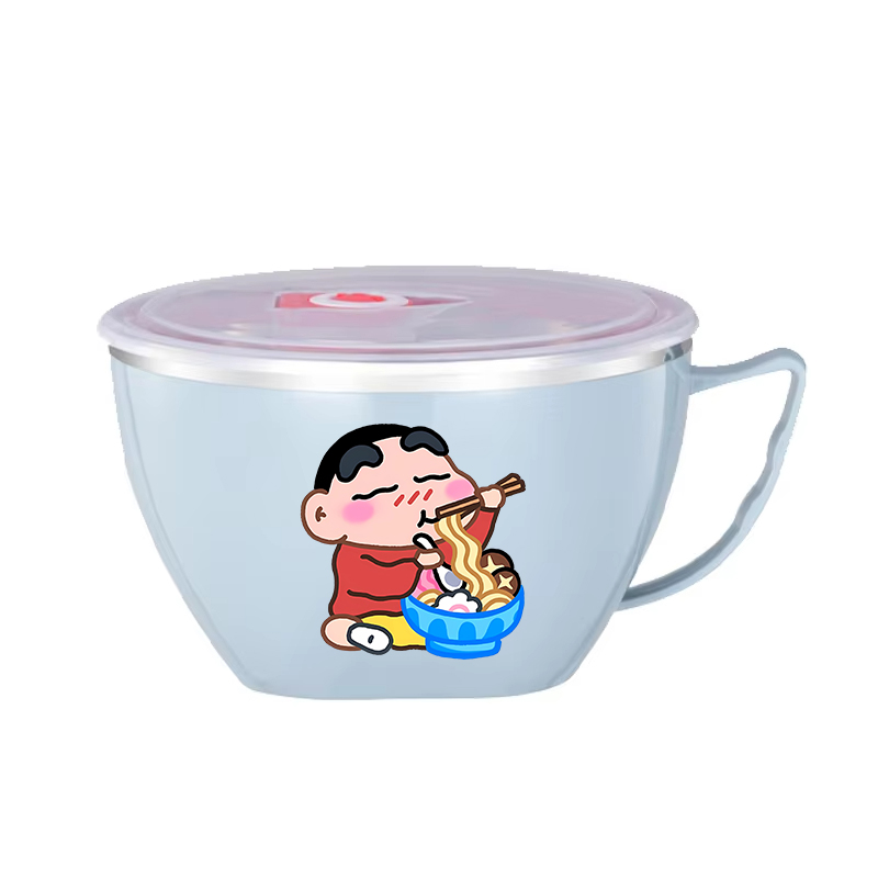 Tazón para fideos Crayon Shin- - Food Storage Box Large reseña y precio