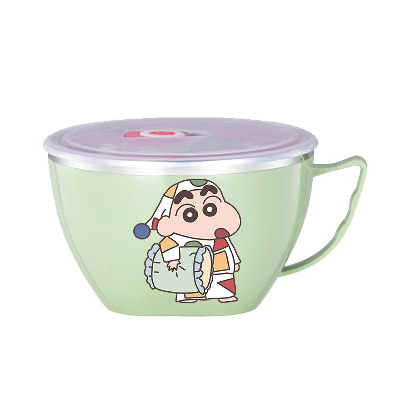 Tazón para fideos Crayon Shin- - Food Storage Box Large reseña y precio