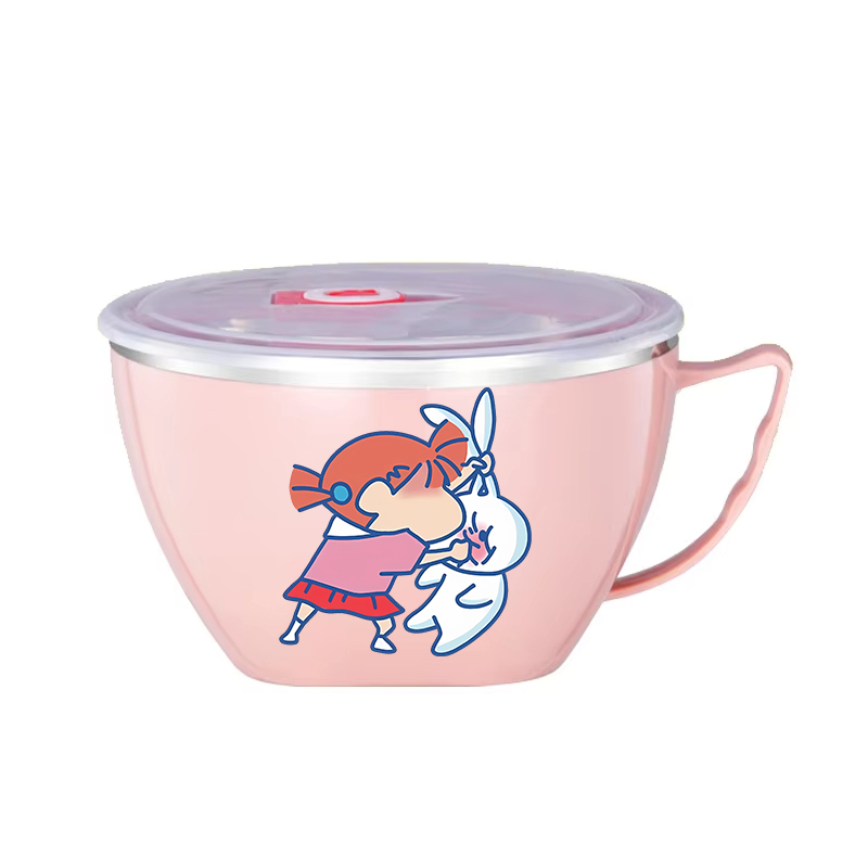 Tazón para fideos Crayon Shin- - Food Storage Box Large reseña y precio