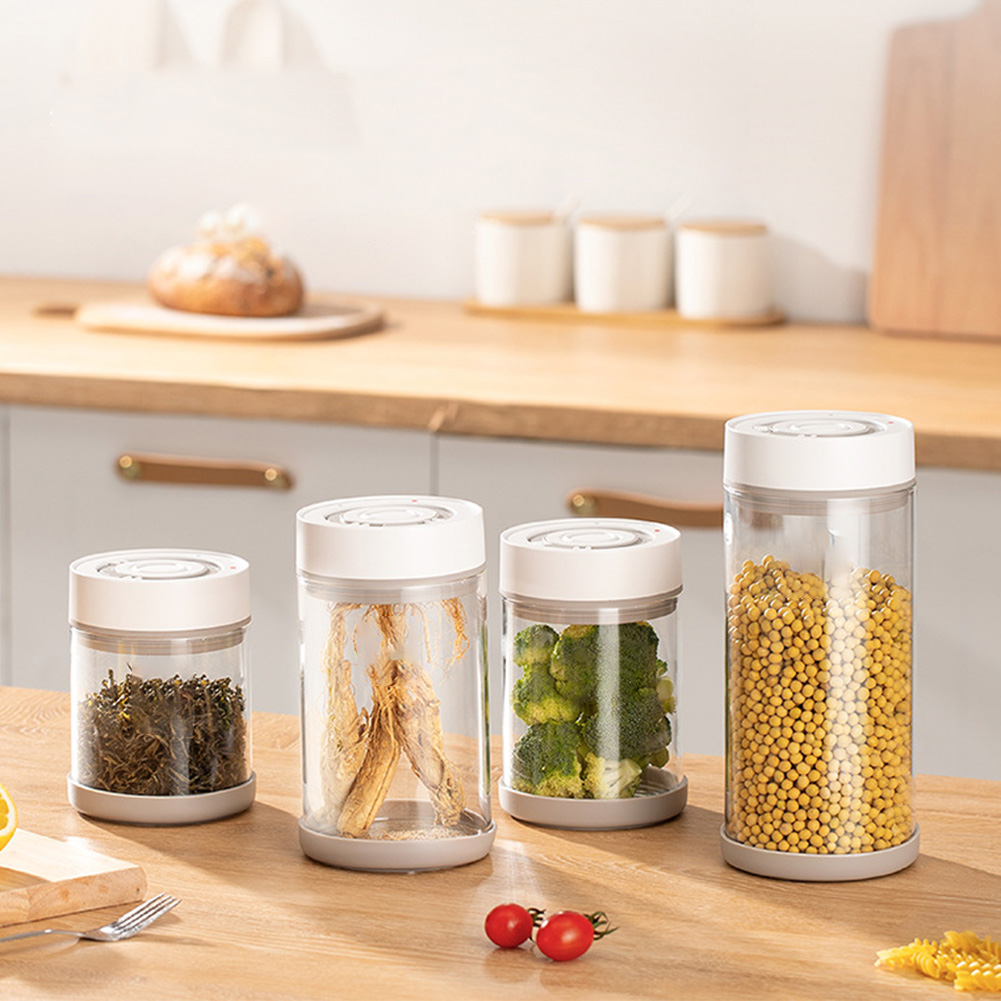 Tarro de vidrio a prueba de hu - Food Storage Canister reseña y precio