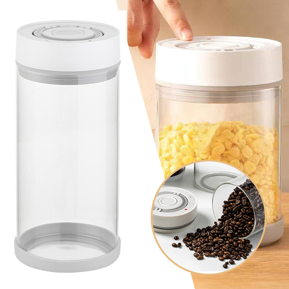 Tarro de vidrio a prueba de hu - Food Storage Canister reseña y precio