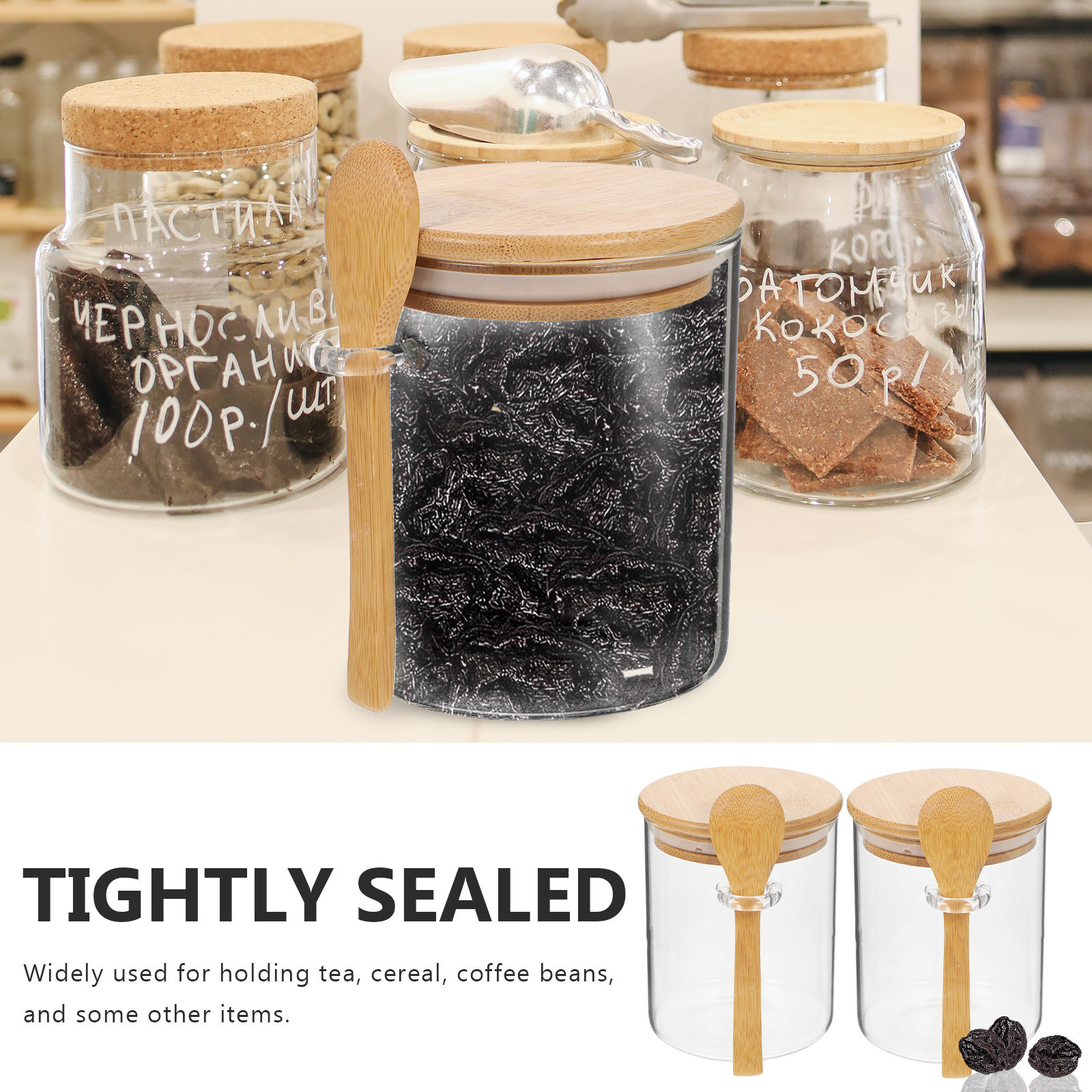 2 recipientes transparentes pa - Food Storage In The Kitchen reseña y precio