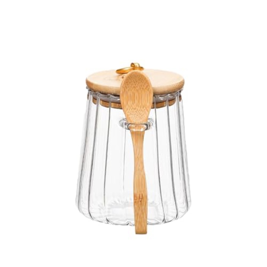 Azucarera de Vidrio de 25.36 F - Food Storage Canister reseña y precio