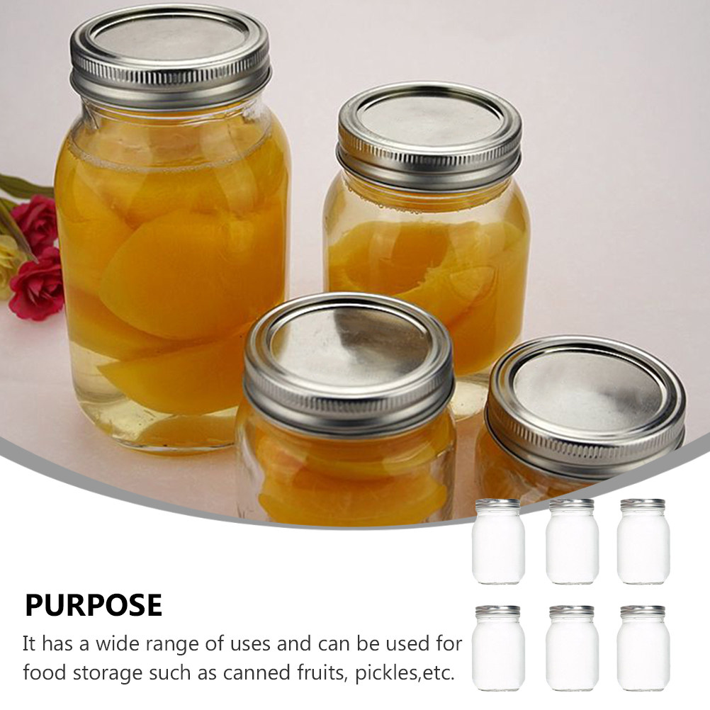 Juego de 6 Frascos de Vidrio T - Food Storage In The Kitchen reseña y precio