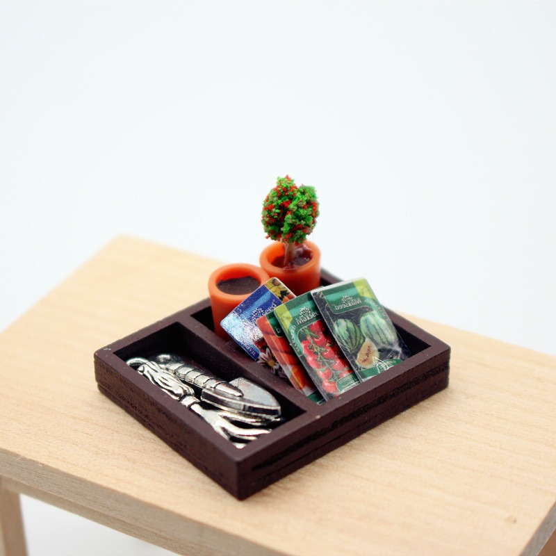 Casa de muñecas, jardinería, c - Food Storage Plants reseña y precio